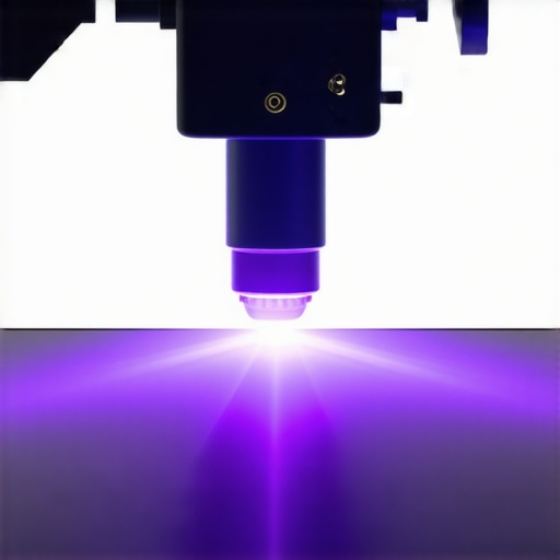 A technician using a UV curing light to set windshield adhesive, highlighting professional equipment for durable repairs.