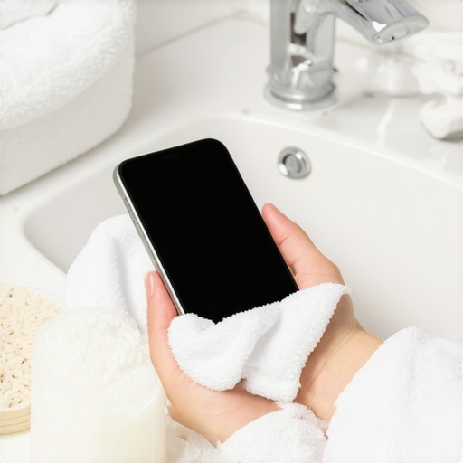How to dry out a phone that fell in the pool
