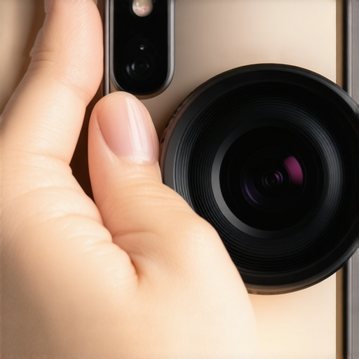 How to fix a blurry phone camera lens