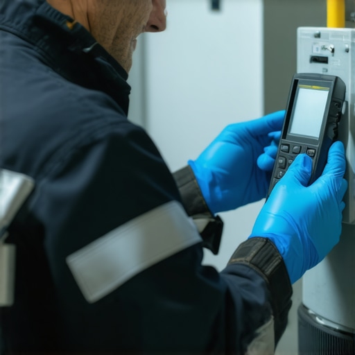 How to spot a technician who isn't wearing proper gloves