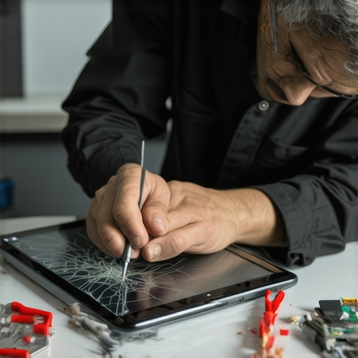 The 30-minute fix for a shattered tablet screen