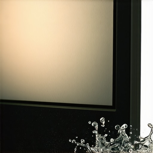 The reason your screen is flickering after a minor splash