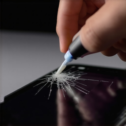 The secret to stopping a screen crack from spreading