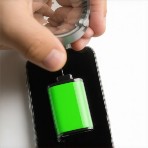 The simple check for a swelling phone battery
