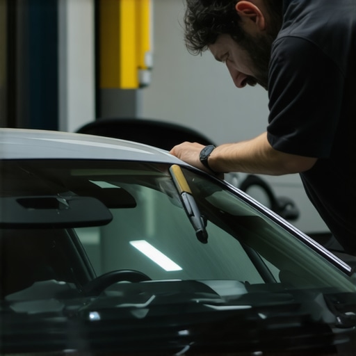 The simple test for a vacuum-sealed windshield repair
