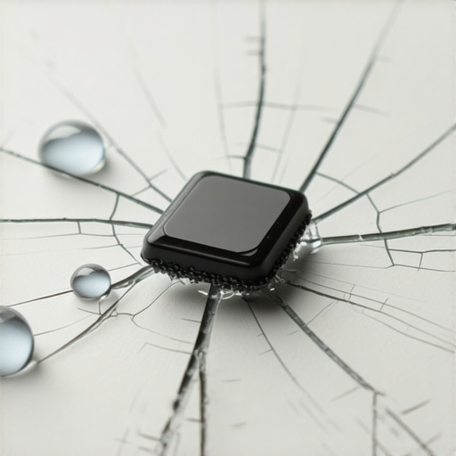 The specific reason why tap water can turn a tiny chip into a massive crack