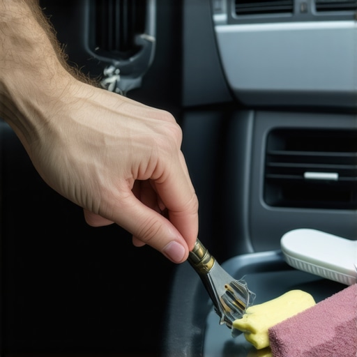 The trick to getting adhesive off your dashboard