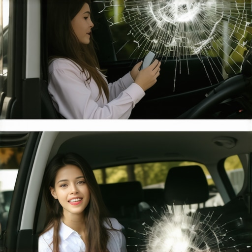 Why mobile service is safer than driving with a broken windshield