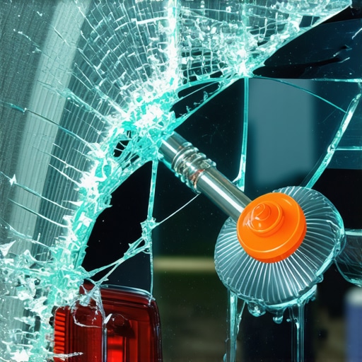 Why we never use suction cups on cracked rear glass