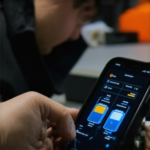 Why your mobile tech checks your battery before a screen fix
