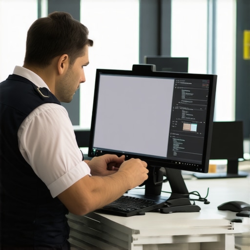 Fixing your screen at the office: What to tell the security guard
