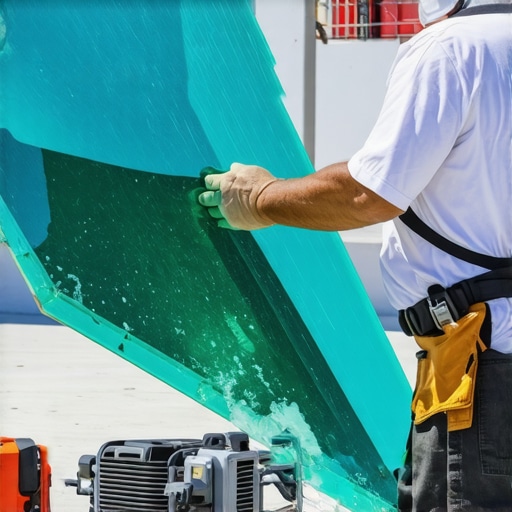 How a mobile glass installer handles extreme heat on the job