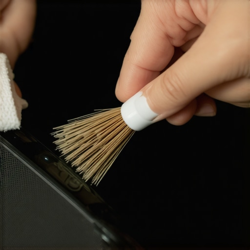 How to clean a phone speaker without using needles