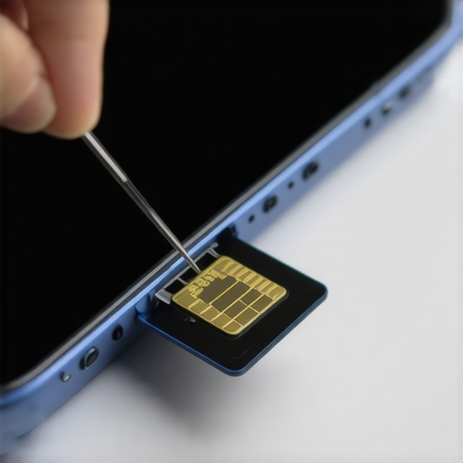 How to remove a stuck SIM card without damaging the tray