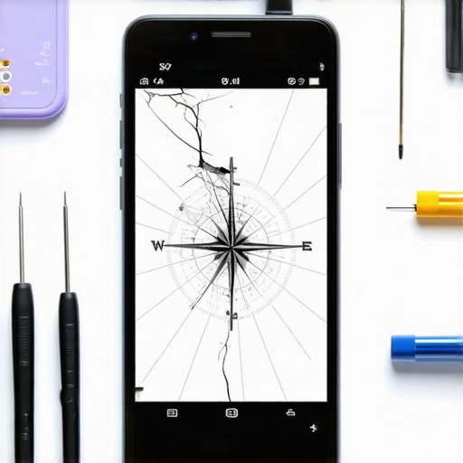 How to test your phone's compass after a hard fall