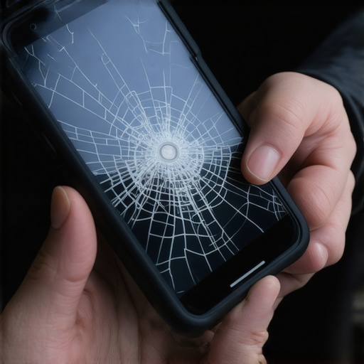 The best way to carry a cracked phone without cutting your hands