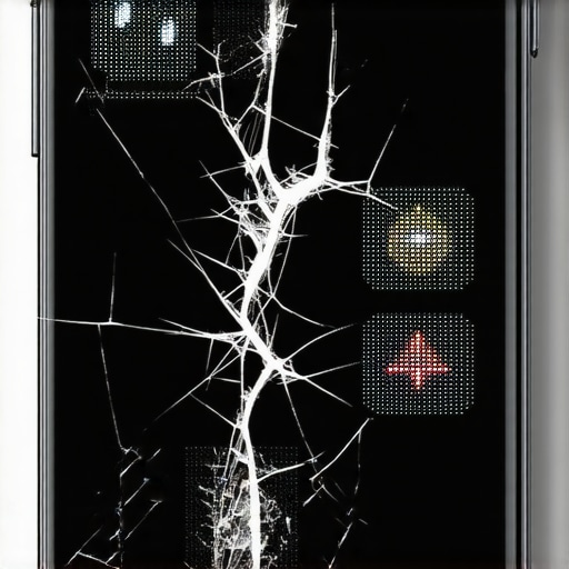 The hidden danger of using a cracked phone screen