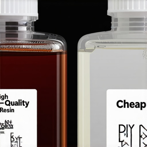 Why high-quality resin smells different than cheap DIY kits