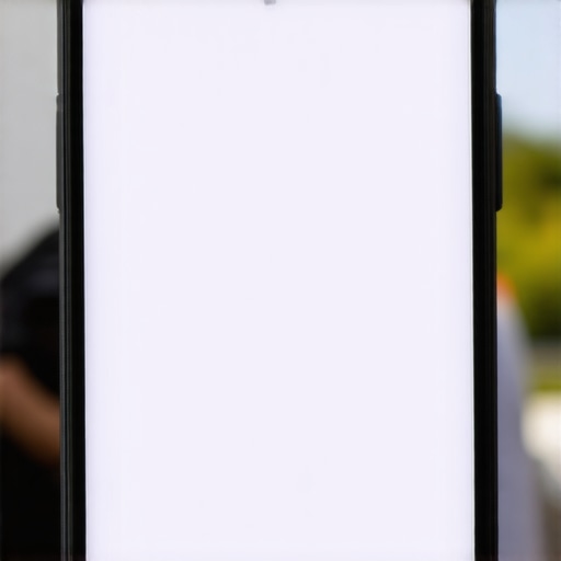 Why your phone screen has a permanent white spot