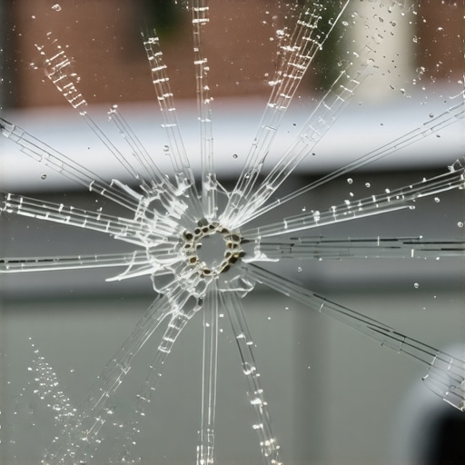 Why your windshield chip looks like a star and how to stop it