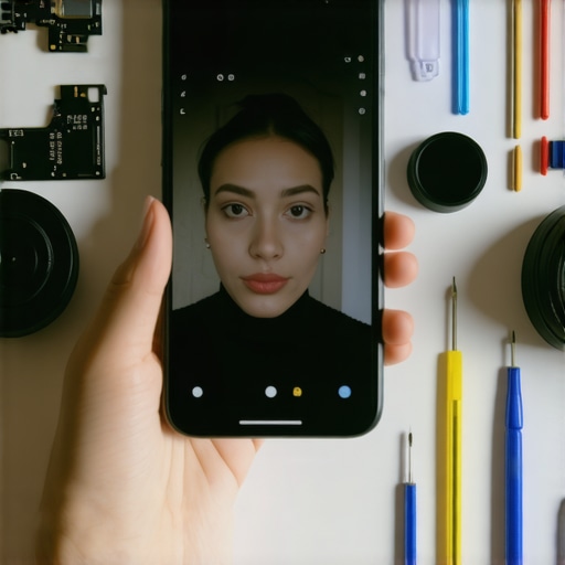 Fixing the blurry mess on your selfie camera