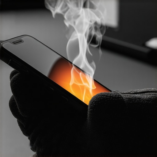 How to handle a phone that is burning hot to the touch after water entry