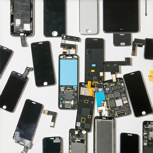 How to spot a technician using recycled glass panels from old phones