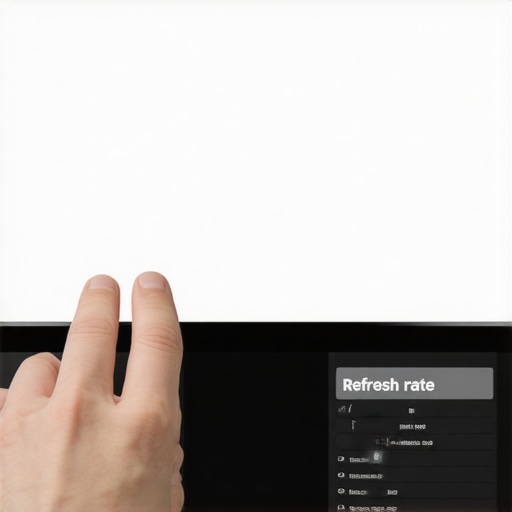 How to verify your screens refresh rate after a swap
