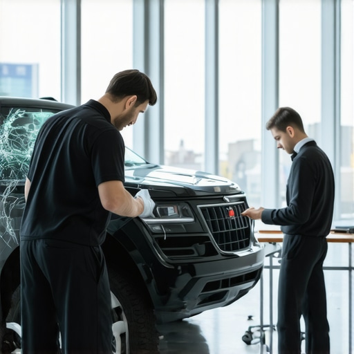 How we fix your car glass while you are stuck in the office