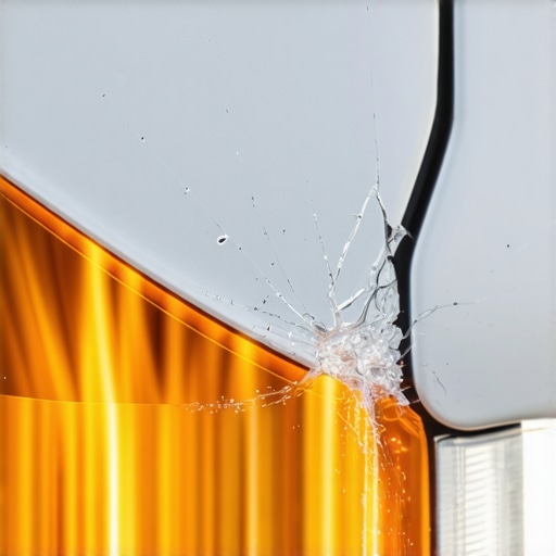 The danger of localized heat on a small windshield crack