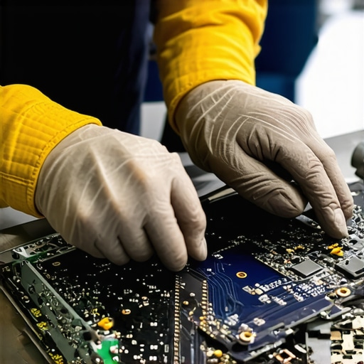 The reason your tech wears gloves during a screen swap