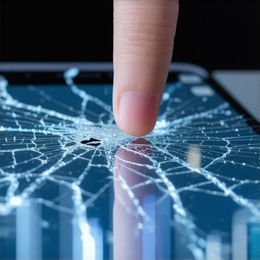 The specific reason your touch screen feels laggy after a drop