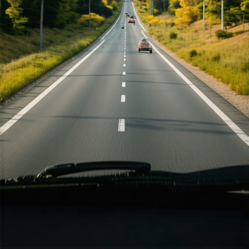 The specific sound of a windshield seal failing while you are on the highway
