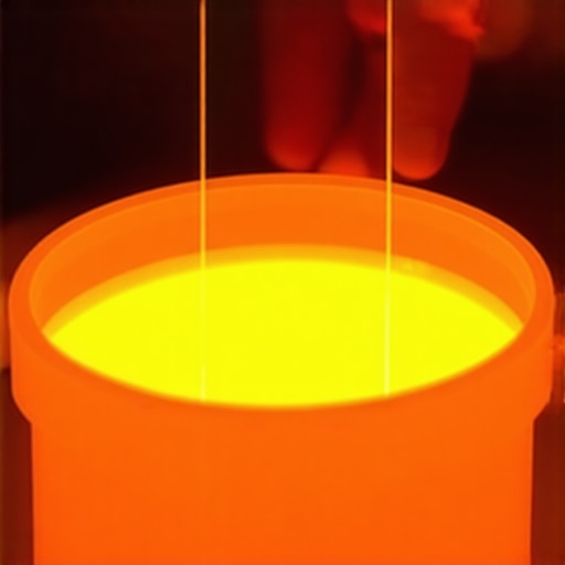 The specific way professional resin cures under a UV lamp