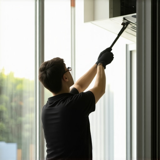 The trick to cleaning glass dust out of your vents