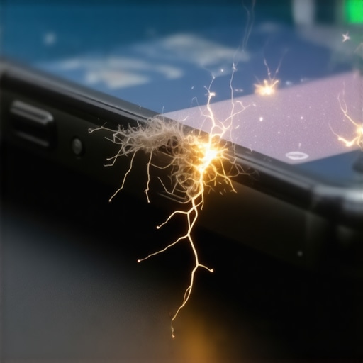 Why your phone gets static when the charging port is full of lint
