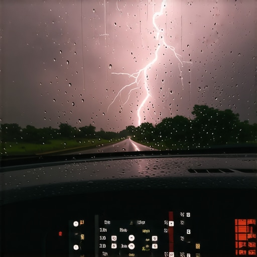 Why your windshield sensors are acting crazy after a storm