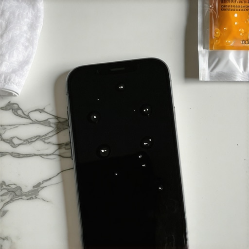 How to dry out a phone that was exposed to heavy steam in a bathroom