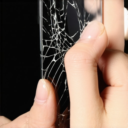 How to safely remove a shattered glass screen protector