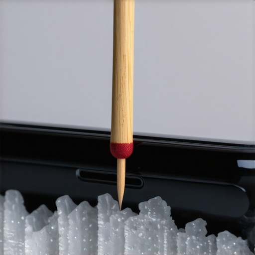 How to safely remove glass shards from a charging port