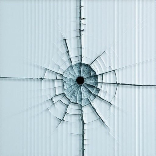 The difference between a bullseye and a spider crack