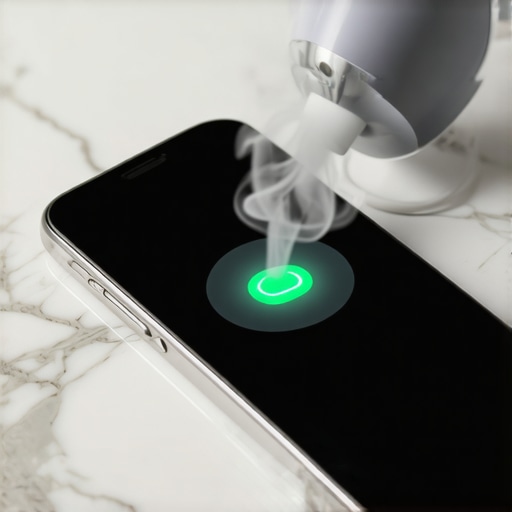 The risk of using a hair dryer on a wet smartphone