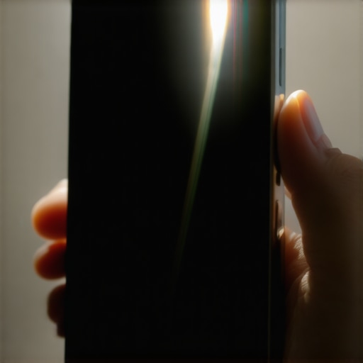 The specific reason your phone screen flickers in the sun