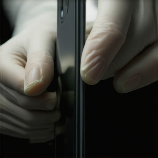 The trick to getting a perfect seal on a phone's back glass