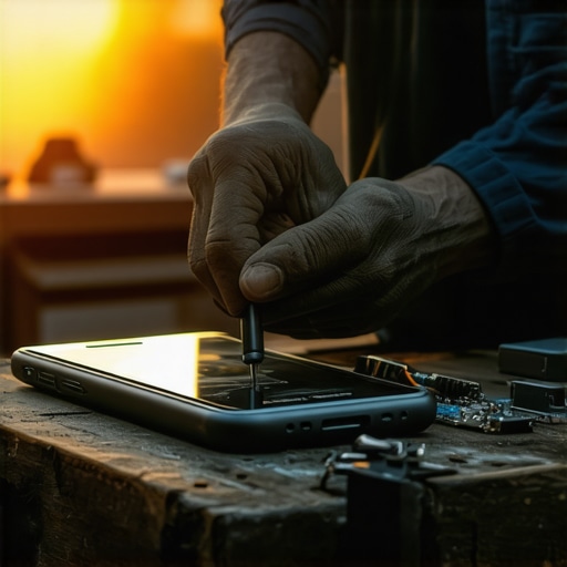 Why mobile techs ask you to stay in the shade