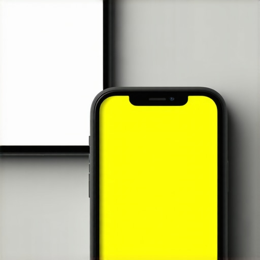 Why some phone screens look yellowish after a replacement