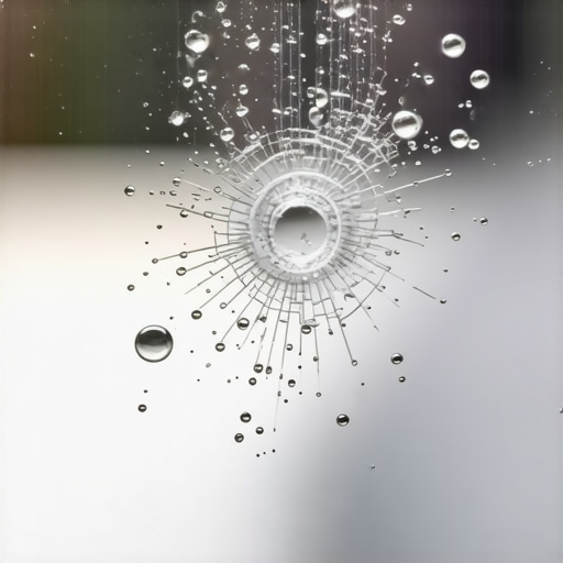 Why some windshield chips look silver from the inside