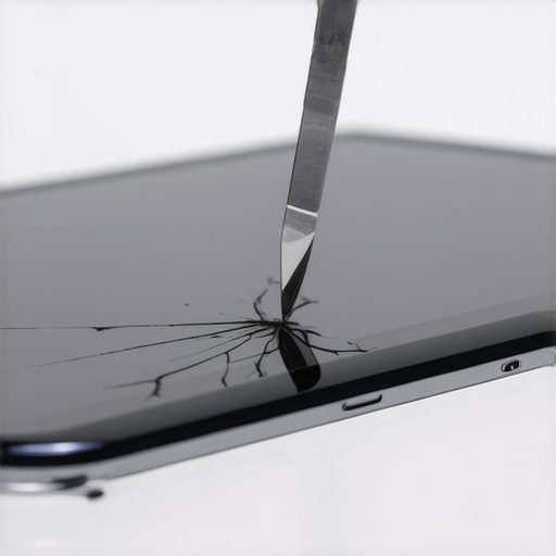 Why we never use metal pry tools on an iPad