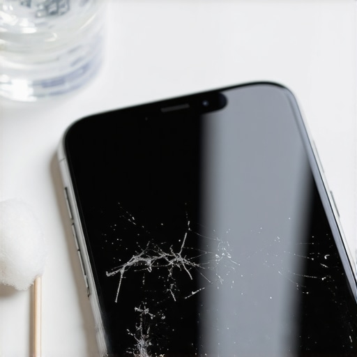 Why we never use rubbing alcohol on a new phone screen