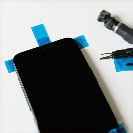 Why we use specialized tapes to hold your screen during curing